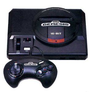 Sega Genesis Model 1 16Bit High Definition Graphics Console Loose Complete